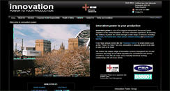 Desktop Screenshot of innovationpower.com