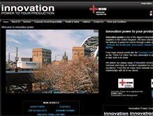 Tablet Screenshot of innovationpower.com